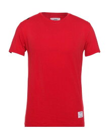 【送料無料】 エディター メンズ Tシャツ トップス T-shirt Red