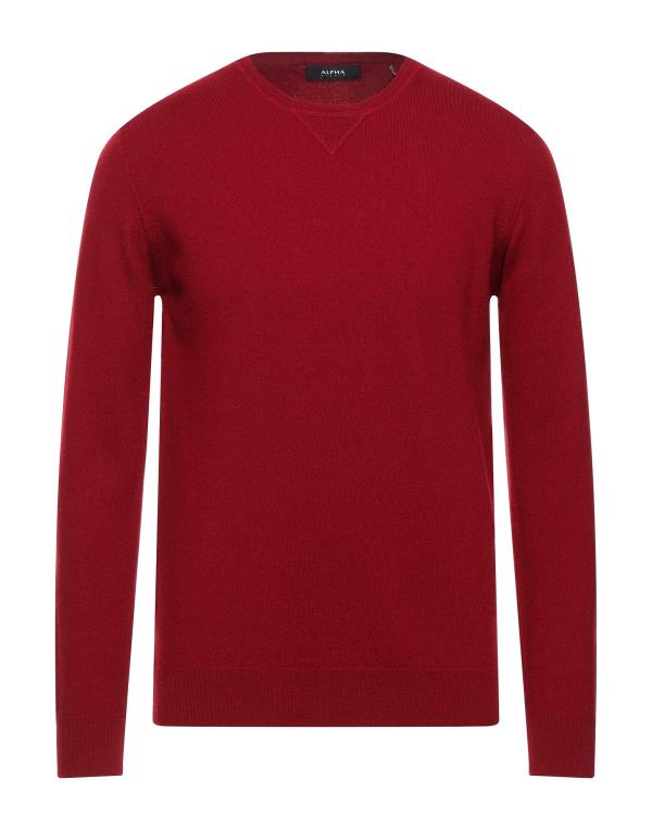 【送料無料】 アルファス テューディオ メンズ ニット・セーター アウター Sweater Brick red