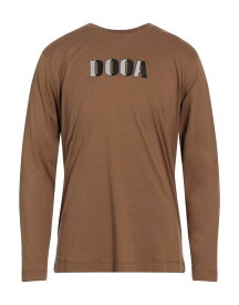 【送料無料】 ドーア メンズ Tシャツ トップス T-shirt Brown