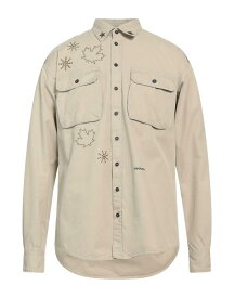 【送料無料】 ディースクエアード メンズ シャツ トップス Solid color shirt Light grey