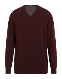 【送料無料】 ロッソピューロ メンズ ニット・セーター アウター Sweater Burgundy