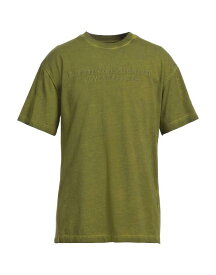 【送料無料】 アコールドウォール メンズ Tシャツ トップス T-shirt Military green