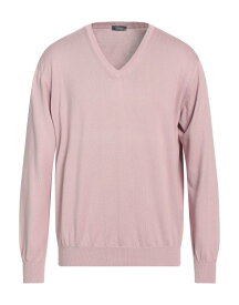 【送料無料】 ロッソピューロ メンズ ニット・セーター アウター Sweater Pink