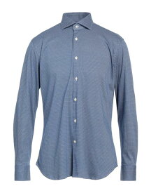【送料無料】 キャリバン メンズ シャツ トップス Patterned shirt Blue