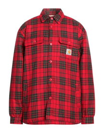【送料無料】 カーハート メンズ シャツ チェックシャツ トップス Checked shirt Red