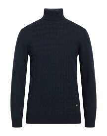 【送料無料】 ハバナー・アンド・シー・オー メンズ ニット・セーター アウター Turtleneck Navy blue