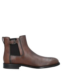 【送料無料】 トッズ メンズ ブーツ・レインブーツ シューズ Boots Dark brown