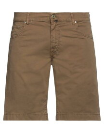 【送料無料】 ヤコブ コーエン メンズ ハーフパンツ・ショーツ ボトムス Shorts & Bermuda Khaki