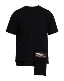 【送料無料】 アンブッシュ メンズ Tシャツ トップス T-shirt Black