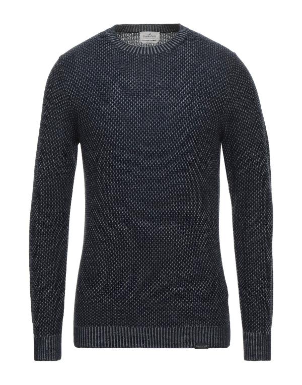 【送料無料】 ブルックスフィールド メンズ ニット・セーター アウター Sweater Midnight blue 0