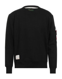 【送料無料】 アルファインダストリーズ メンズ パーカー・スウェット アウター Sweatshirt Black