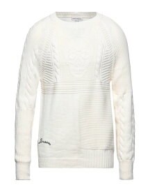 【送料無料】 アレキサンダー・マックイーン メンズ ニット・セーター アウター Sweater White