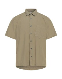 【送料無料】 シーピーカンパニー メンズ シャツ トップス Solid color shirt Military green