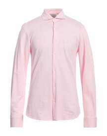 【送料無料】 ロッソピューロ メンズ シャツ トップス Solid color shirt Pink