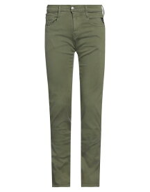 【送料無料】 リプレイ メンズ デニムパンツ ジーンズ ボトムス Denim pants Military green