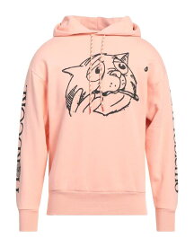 【送料無料】 アリーズ メンズ パーカー・スウェット フーディー アウター Hooded sweatshirt Salmon pink