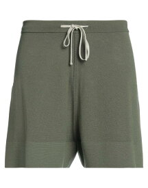 【送料無料】 リックオウエンス メンズ ハーフパンツ・ショーツ ボトムス Shorts & Bermuda Military green