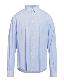 【送料無料】 アスペジ メンズ シャツ トップス Striped shirt Light blue