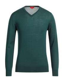 【送料無料】 イザイア メンズ ニット・セーター アウター Sweater Dark green