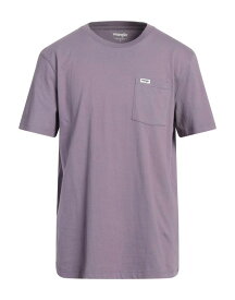 【送料無料】 ラングラー メンズ Tシャツ トップス T-shirt Light purple