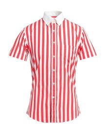 【送料無料】 ポールアンドシャーク メンズ シャツ トップス Patterned shirt Red