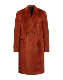 【送料無料】 ラフ・シモンズ メンズ コート アウター Coat Brown