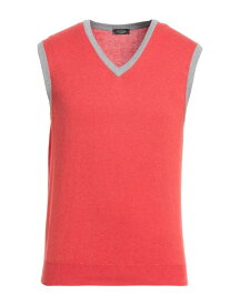 【送料無料】 ロッソピューロ メンズ ニット・セーター アウター Sleeveless sweater Coral