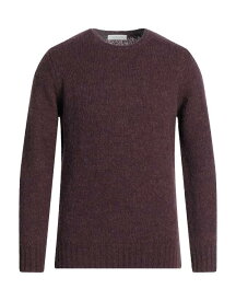 【送料無料】 ロッソピューロ メンズ ニット・セーター アウター Sweater Burgundy
