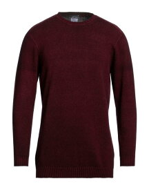 【送料無料】 ロッソピューロ メンズ ニット・セーター アウター Sweater Burgundy