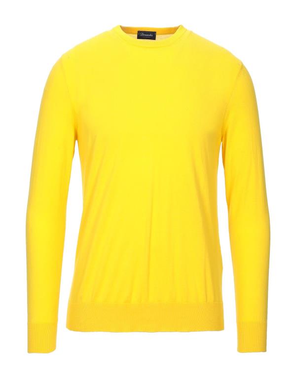 【送料無料】 ドルモア メンズ ニット・セーター アウター Sweater Yellow｜ReVida 店