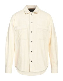 【送料無料】 ロベルトコリーナ メンズ シャツ トップス Solid color shirt Ivory