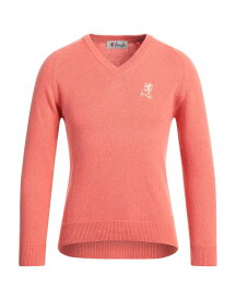 【送料無料】 プリングル オブ スコットランド メンズ ニット・セーター アウター Sweater Coral