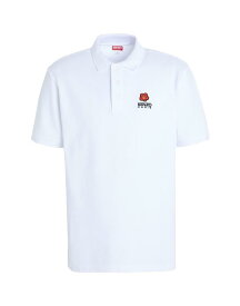 【送料無料】 ケンゾー メンズ ポロシャツ トップス Polo shirt White