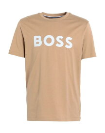 【送料無料】 ボス メンズ Tシャツ トップス T-shirt Camel