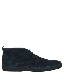 【送料無料】 トッズ メンズ ブーツ・レインブーツ シューズ Boots Midnight blue