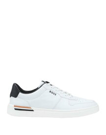 【送料無料】 ボス メンズ スニーカー シューズ Sneakers White