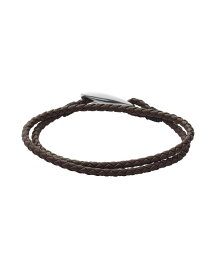 【送料無料】 スカーゲン メンズ ブレスレット・バングル・アンクレット アクセサリー Bracelet Dark brown