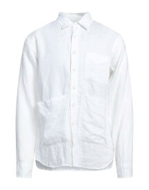 【送料無料】 アスペジ メンズ シャツ リネンシャツ トップス Linen shirt White