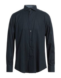 【送料無料】 ポールアンドシャーク メンズ シャツ トップス Patterned shirt Midnight blue