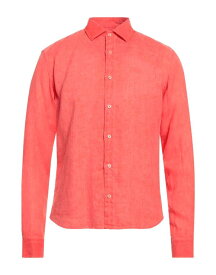 【送料無料】 ロッソピューロ メンズ シャツ リネンシャツ トップス Linen shirt Coral