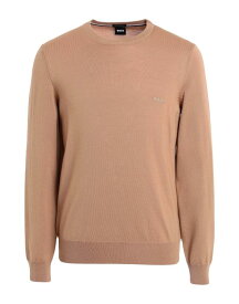 【送料無料】 ボス メンズ ニット・セーター アウター Sweater Camel