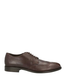 【送料無料】 トッズ メンズ スリッポン・ローファー シューズ Laced shoes Dark brown