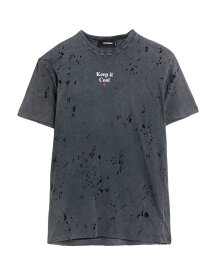 【送料無料】 ディースクエアード メンズ Tシャツ トップス T-shirt Lead