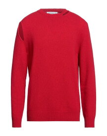 【送料無料】 デパートメントファイブ メンズ ニット・セーター アウター Sweater Red