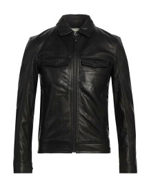 【送料無料】 ザディグ エ ヴォルテール メンズ ジャケット・ブルゾン アウター Biker jacket Black