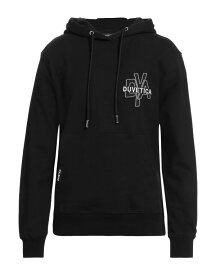 【送料無料】 デュベティカ メンズ パーカー・スウェット フーディー アウター Hooded sweatshirt Black