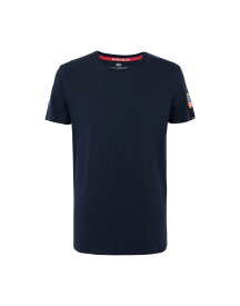 【送料無料】 アルファインダストリーズ メンズ Tシャツ トップス T-shirt Midnight blue