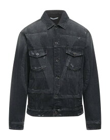 【送料無料】 ヴァレンティノ メンズ ジャケット・ブルゾン デニムジャケット アウター Denim jacket Black
