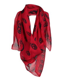 【送料無料】 アレキサンダー・マックイーン メンズ マフラー・ストール・スカーフ アクセサリー Scarves and foulards Brick red