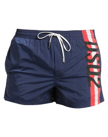 【送料無料】 ディースクエアード メンズ ハーフパンツ・ショーツ 水着 Swim shorts Midnight blue